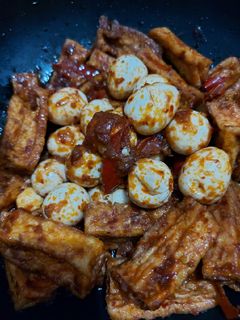 Foto resep Tahu dan Telur Puyuh Bumbu Bali (Bumbu Bamboe)