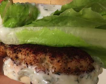 Easy Prepare Recipe Low fat Greek turkey burgers Delicious