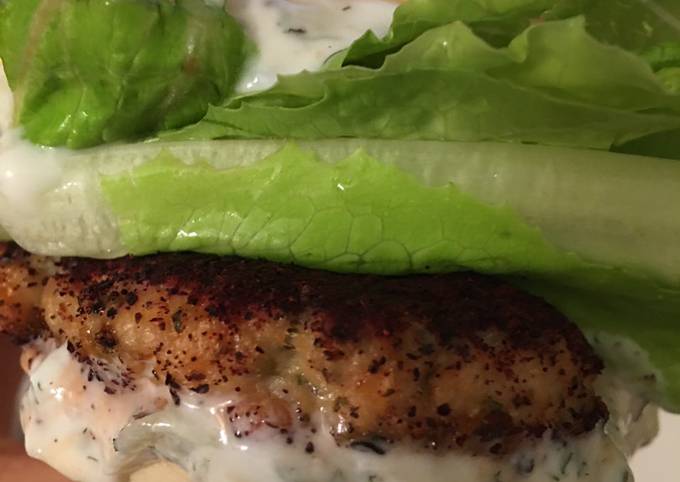 Low fat Greek turkey burgers