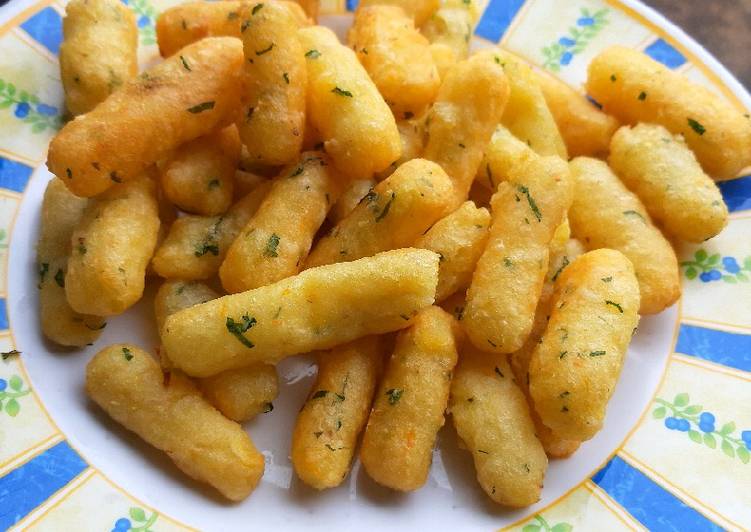 Resep Potato Chessee Stick / Stik Kentang Keju 🧀🍟 Anti Gagal