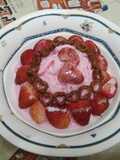 บิงซู strawberry milk