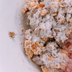 A picture of Fake oatmeal bowl.