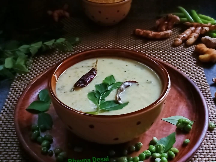 Easy Steps to Prepare લીલવા ના મસાલા ની કઢી.(Lilva Masala kadhi recipe in Gujarati) which Delicious