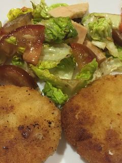 Una foto de Nuggets de pollo con queso