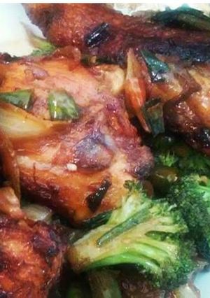 Foto resep ayam brokoli