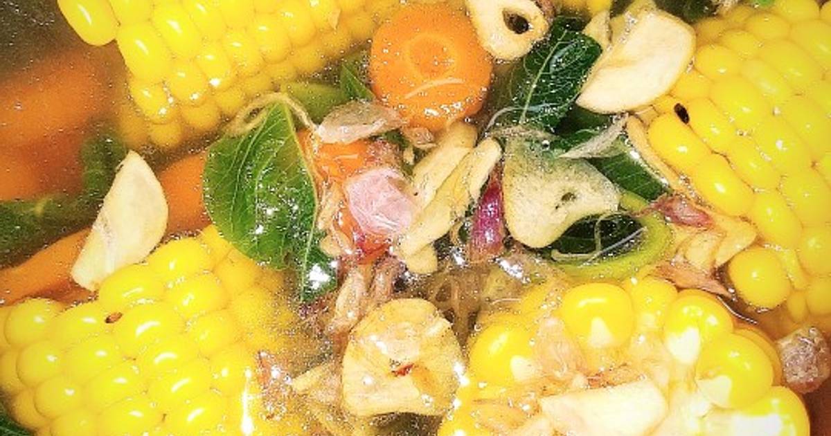 4 509 resep  sayur  bayam  jagung  enak dan  sederhana Cookpad