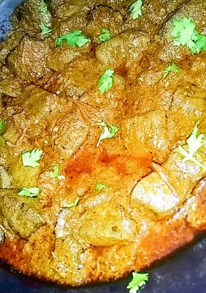A picture of Spicy fried kaleji🔥.