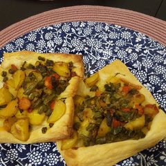 Mix veg puff pastry A picture of Mix veg puff pastry.