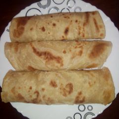 Soft layered Chapati A picture of Soft layered Chapati.