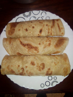 A picture of Soft layered Chapati.