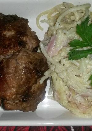 Una foto de Hamburguesas (tortitas)