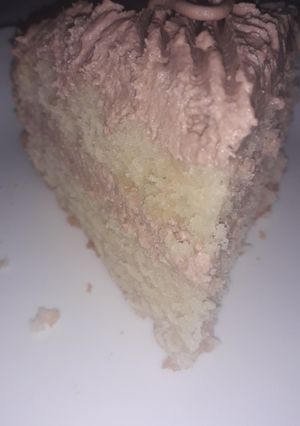 A picture of Vanilla cake.
