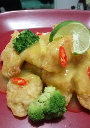 Foto resep Ayam Saus Jeruk