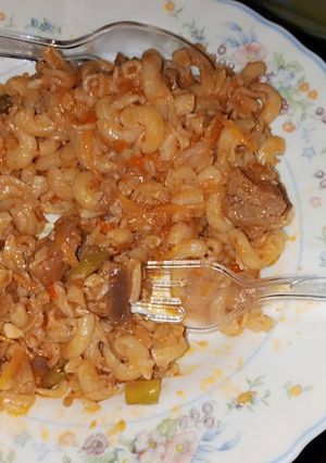A picture of My macaroni craving 🤤.