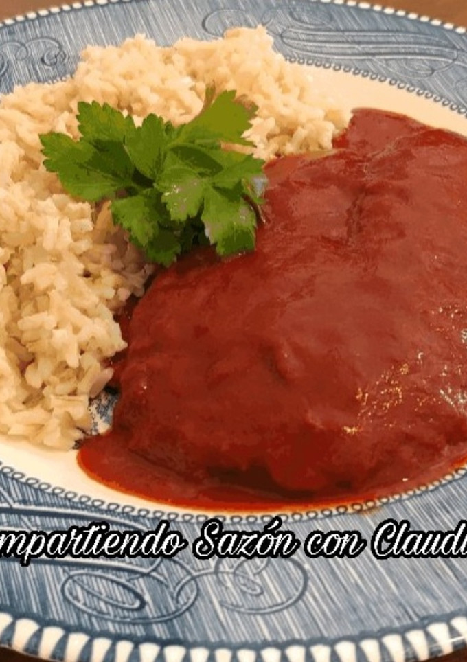 Una foto de Filete de pescado adobado🌹