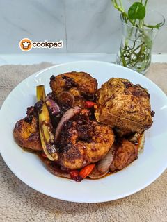 Gambar Ayam dan tauhu goreng kicap