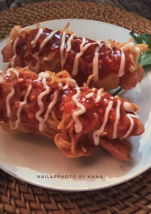Foto resep Sosis Gulung Mie