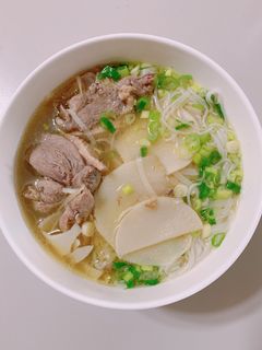 Hình của món Bún măng vịt.