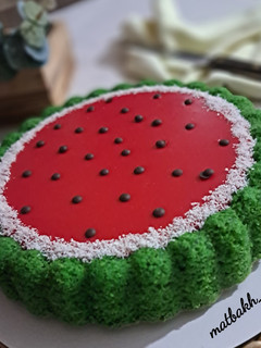 عکسی از دستور کیک اسفناج