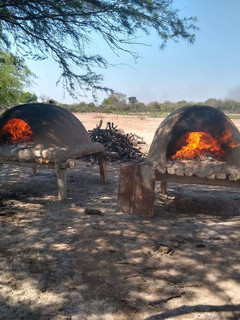 Una foto de El horno listo para cocinar las empanadas 🥟🥟
