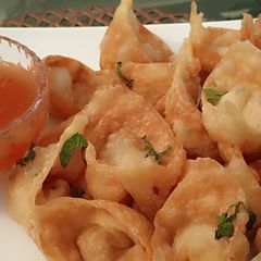 A picture of Chicken wonton.