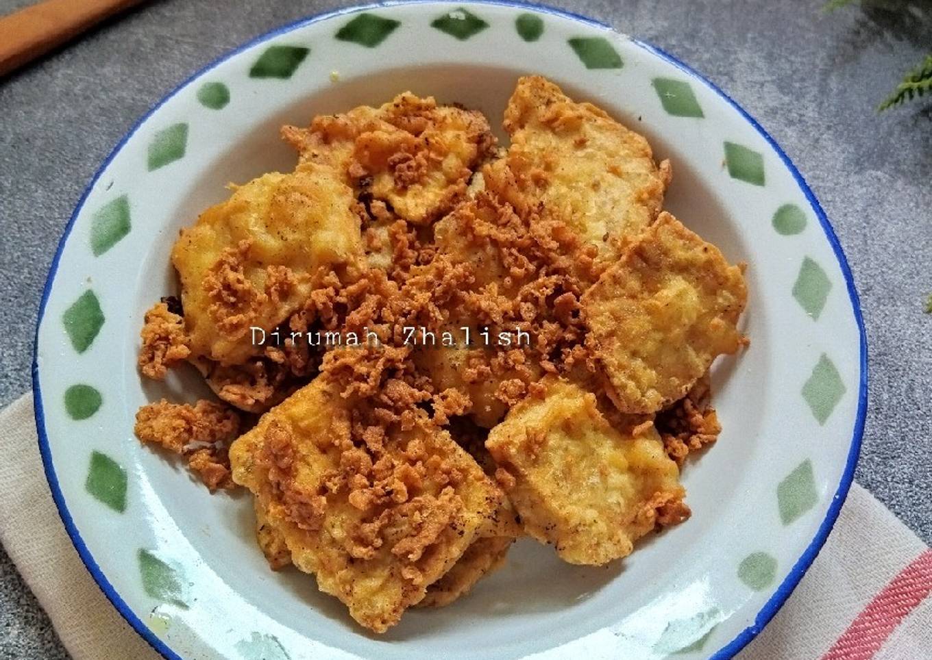Tempe Kriuk Rempah Kelapa