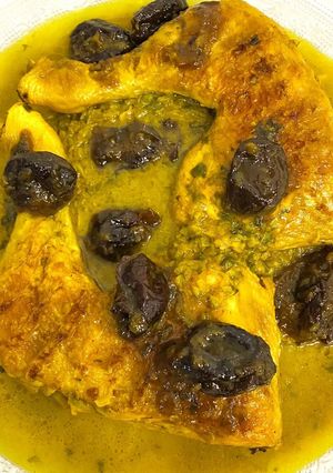 Une photo de Poulet aux pruneaux