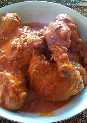 Foto resep Ayam Bumbu Rujak