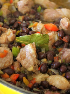 A picture of Cuban-Inspired Pork & Black Bean Stew (Stovetop & Slow Cooker).