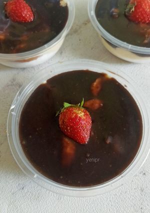 Foto resep Dessert Box Coklat Keju