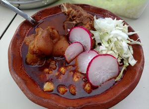 Una foto de Original Pozole Mexicano