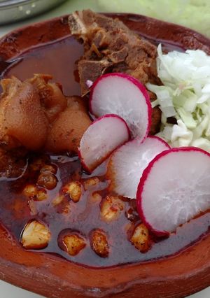 A picture of Original Mexican Pozole.