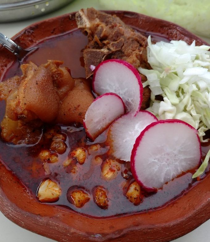 Una foto de Original Pozole Mexicano