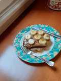 Banana Oatmeal Pancake dengan Madu Tropicana Slim