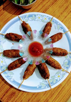 सोयाबीन कबाब (Soyabean Kabab recipe in Hindi) रेसिपी मुख्य फोटो