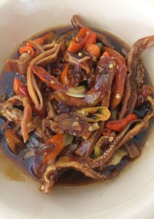 Foto resep Cumi kering super pedas