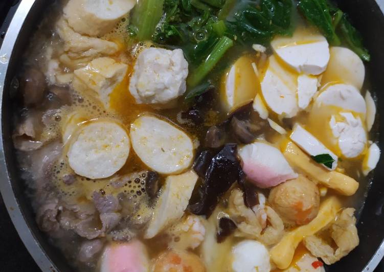 Cara Gampang mengolah Sukiyaki kuah tomyam, Menggugah Selera