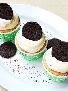 Foto resep Oreo Hokkaido Chiffon Cupcake #BikinRamadanBerkesan