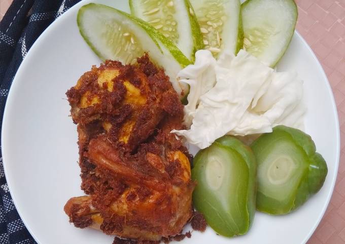 54. Ayam goreng lengkuas simpel (Bumbu Royco) 🍗🍗🤞