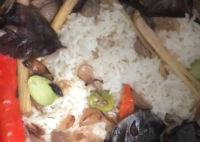 Nasi liwet rice cooker