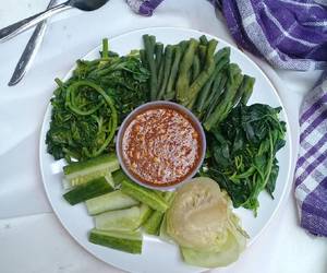 Fresh, Membuat Pecel sayur Nikmat Lezat