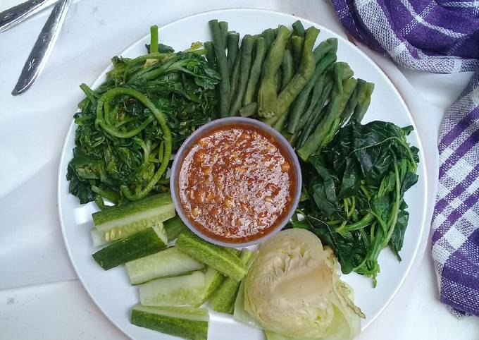 Resep Pecel Sayur Oleh Mama Queen Cookpad