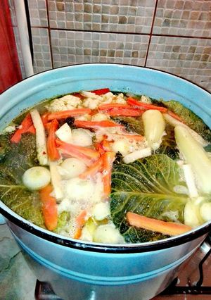 Esküvői húsleves gazdagon 👰 👨 🍖🍜 🍲🍗 recept fotója
