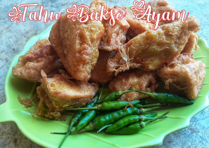 Tahu Bakso Ayam Wortel