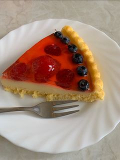 Gyümölcstorta recept fotója