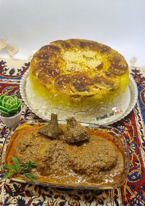 عکسی از دستور خورشت شش انداز گیلانی🥘