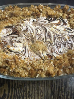 A picture of Butter scotch pudding.