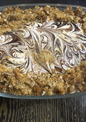 A picture of Butter scotch pudding.