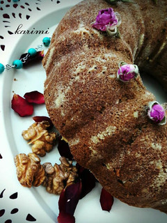عکسی از دستور کیک قهوه و گردو