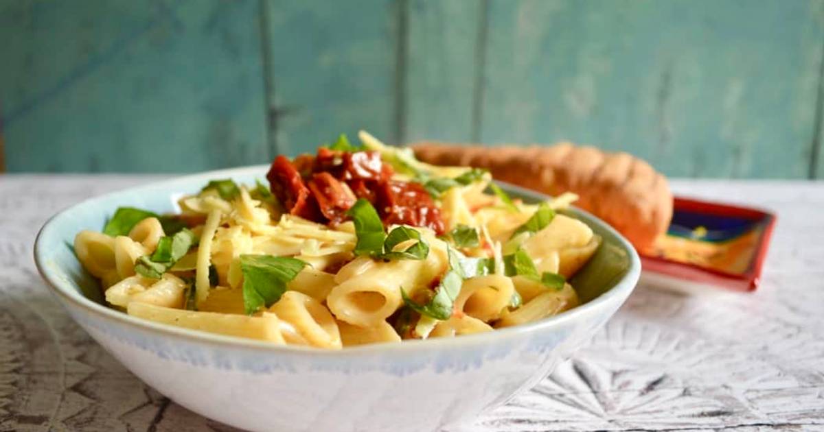 Sun Dried Tomato Alfredo Pasta Recipe by Fiona Free From Favourites